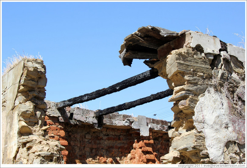 Crumbled building, just off Chiappini Street, Bo-Kaap.