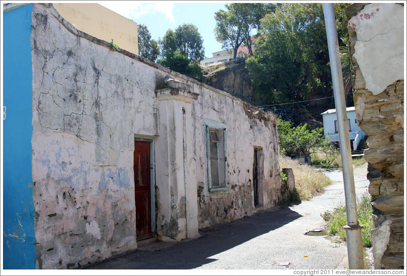 Building just off Chiappini Street, Bo-Kaap.