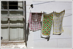 Cloths hanging to dry, Wale Street, Bo-Kaap.