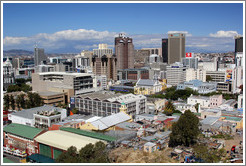 Downtown viewed from Tana Baru Cemetery.