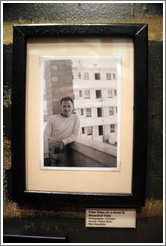 Photograph of Peter Esau, one of the people forcibly removed from his home and relocated to a township.  District Six Museum.