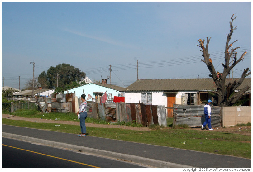 Kalksteenfontein township.