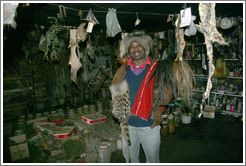 Ndaba, a medicine man.  Langa township.