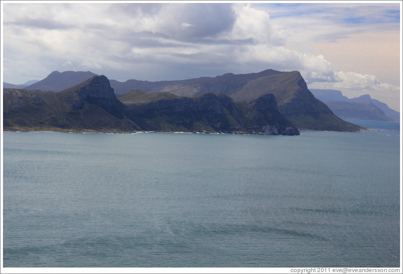 False Bay viewed from Cape Point.
