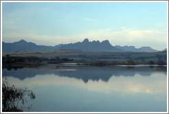 Lake near Stellenbosch.