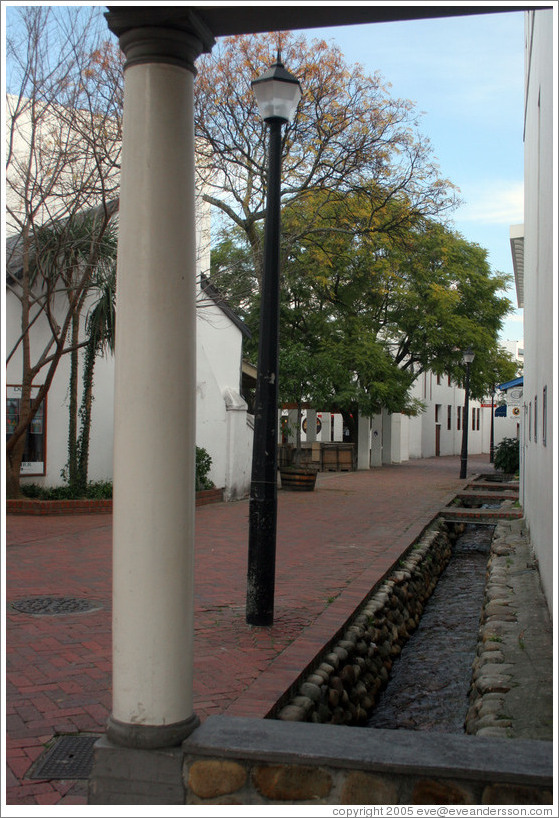 Downtown Stellenbosch.