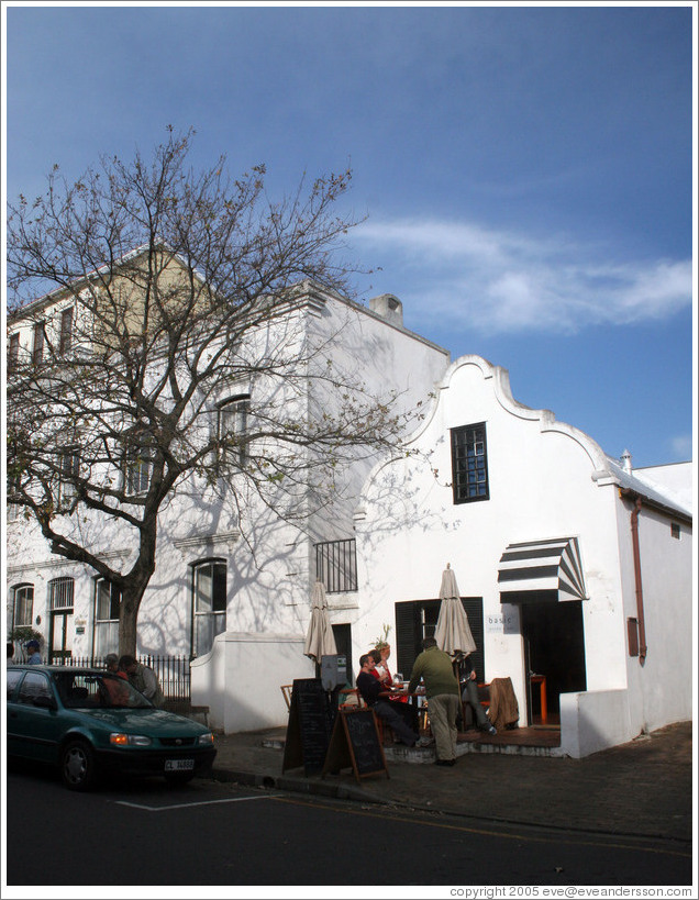 Downtown Stellenbosch.