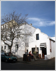 Downtown Stellenbosch.