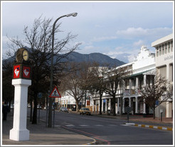 Downtown Stellenbosch.