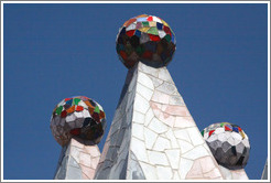 Chimneys (detail).  Casa Batll