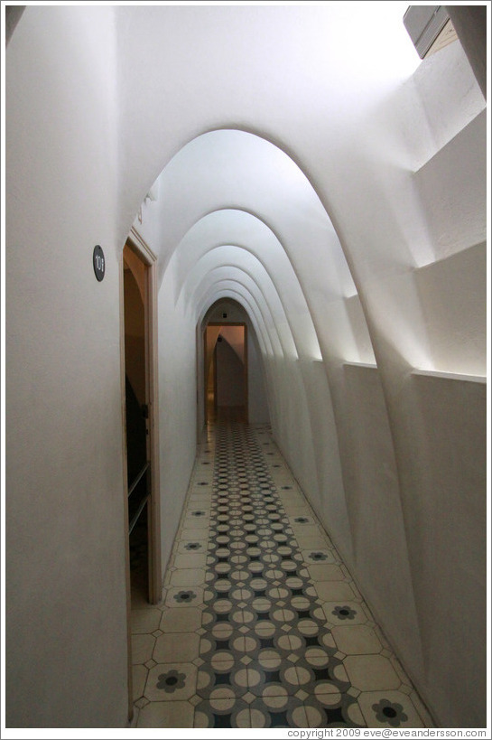 Hallway.  Casa Batll