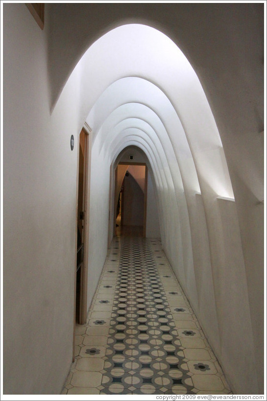 Hallway.  Casa Batll
