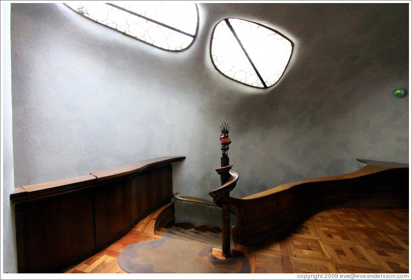 Staircase.  Casa Batll