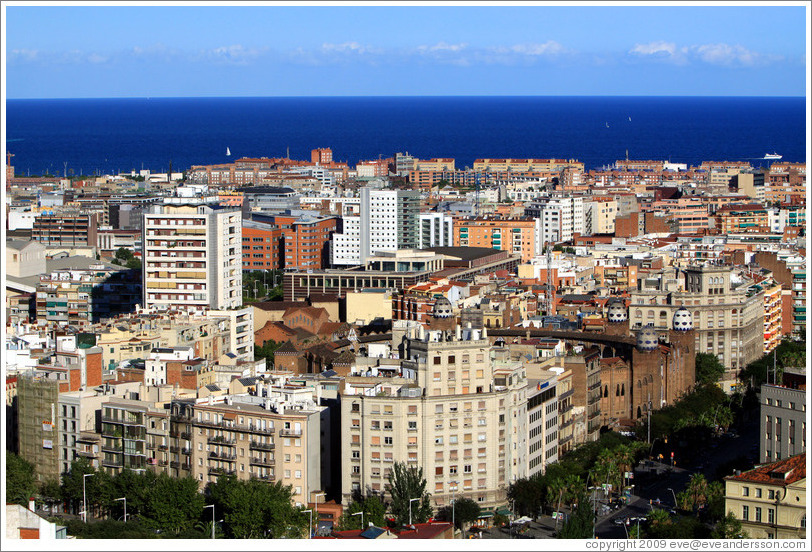 Barcelona, viewed from La Sagrada Fam?a.