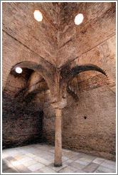 El Ba?o, 11th century Arab baths.  Albaic?