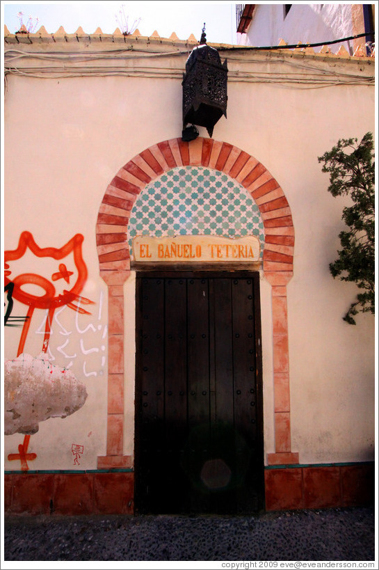 El Ba?o Teteria (Moorish tea room).  Albaic?