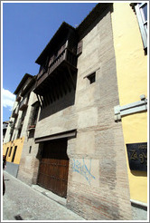 Back of old Moorish house.  Carrera del Darro.  Albaic?
