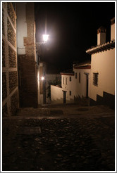 Cuesta de las Cabras at night.  Albaic?