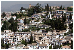 View of Albaic?from the Alhambra.
