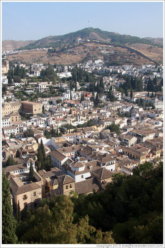 Albaic? viewed from the Alhambra.