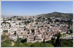 View of Albaic?from the Alhambra.