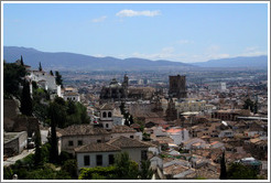 View of the city from the staircase between Carretera De Murcia and Calle Veredillas de San Crist?, with a view of the city.  Albaic?