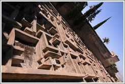 View of the Barrio Castrense, Alcazaba, Alhambra.