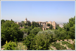 View of the Alhambra from Generalife.