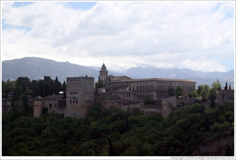 View of the Alhambra from Mirador de San Nicol?(2:26pm).