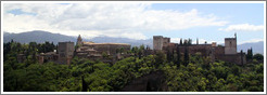 View of the Alhambra from Mirador de San Nicol?(2:25pm).