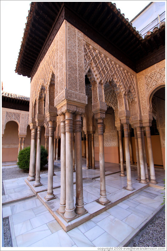 Arches.  Nasrid Palace, Alhambra.