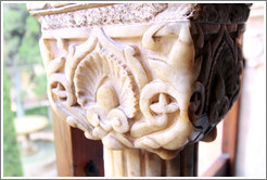 Column detail, Nasrid Palace, Alhambra.