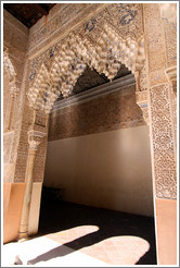 Arch at Court of Lions.  Nasrid Palace, Alhambra.