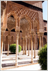 Arches at Court of Lions.  Nasrid Palace, Alhambra.