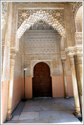 Arch at Court of Lions.  Nasrid Palace, Alhambra.