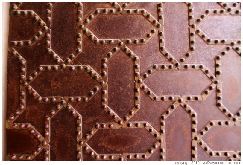 Door pattern, Nasrid Palace, Alhambra.