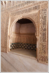Alcove, Sala de la Barca, Nasrid Palace, Alhambra.