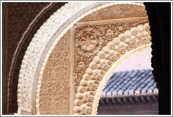 Arches, Sala de las Dos Hermanas, Nasrid Palace, Alhambra.