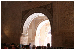 Arches, Sala de las Dos Hermanas, Nasrid Palace, Alhambra.