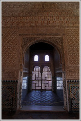 Windows.  Nasrid Palace, Alhambra.