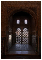 Windows.  Nasrid Palace, Alhambra.