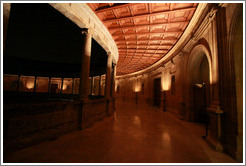 Palacio de Carlos V, Alhambra at night.