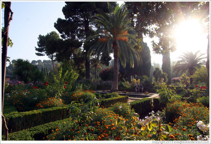 Garden, Parador de San Francisco, Alhambra.
