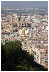 Cathedral, viewed from the Alhambra.