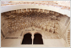 Entrance archway. Corral del Carbon (Coal House). City center.