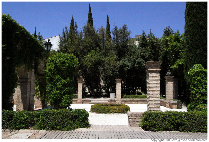 Gardens of the Palacio de los C?va (16th century).  City center.