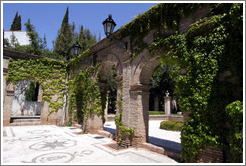 Gardens of the Palacio de los C?va (16th century).  City center.