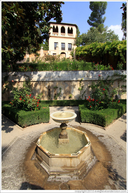 Fountain, Generalife.