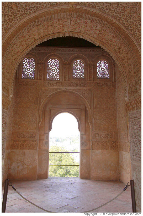 Torre de Ismail (Tower of Ismail), Palacio de Generalife.