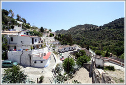 White houses.  Sacromonte.